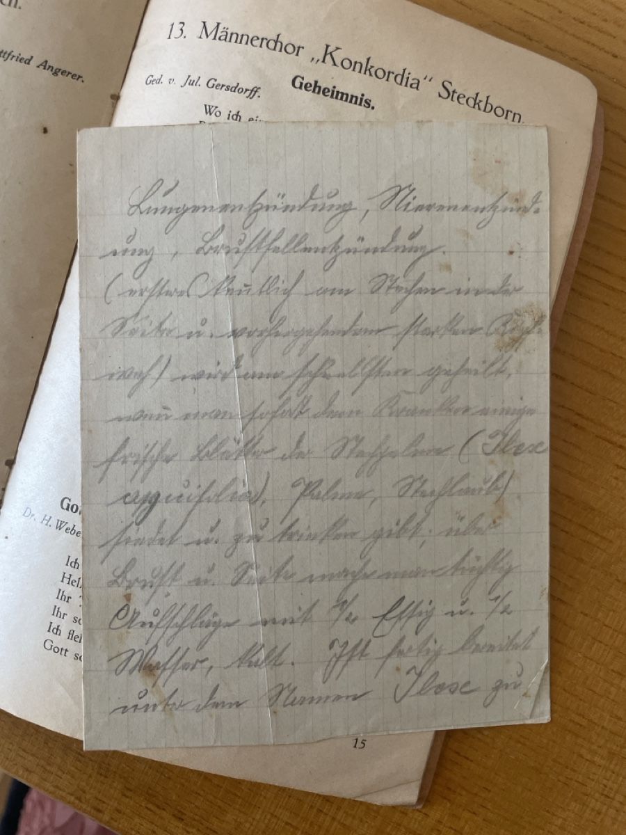 Bücher: Programm u. Liedertexte Männerchor Tägerwilen 1924, – Gebraucht aus Fribourg von Mymikrakra01 3