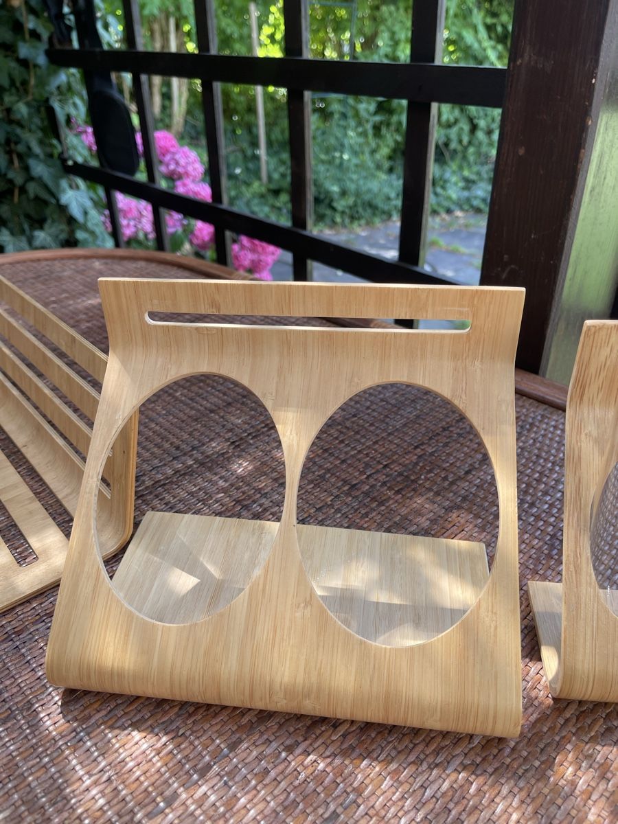 Contenitori & Simili: Bamboo jar holder for two in  good condition – Usato da Oetwil am See venduto da san_9t8c