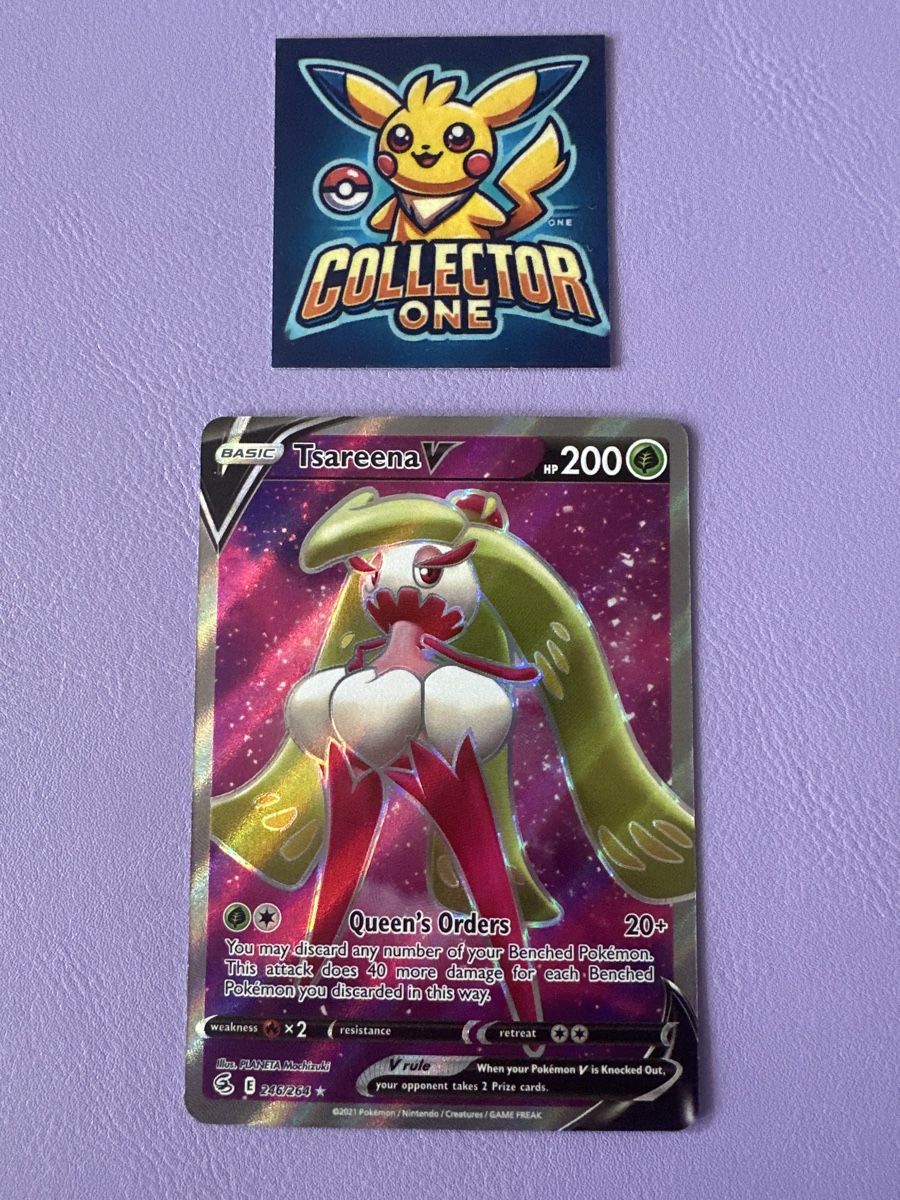 Pokémon Carte collezionabili: Pokemon Tsareena Fullart Rare  – Nuovo (secondo la descrizione) da Lommiswil venduto da CollectorOne