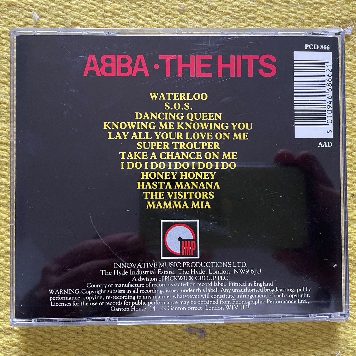CD: ABBA-THE HITS 1 – Usato da Rorschacherberg venduto da CD-Roli 1