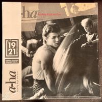A-ha Hunting High And Low orange vinyl LP HMV exc sealed TOP
