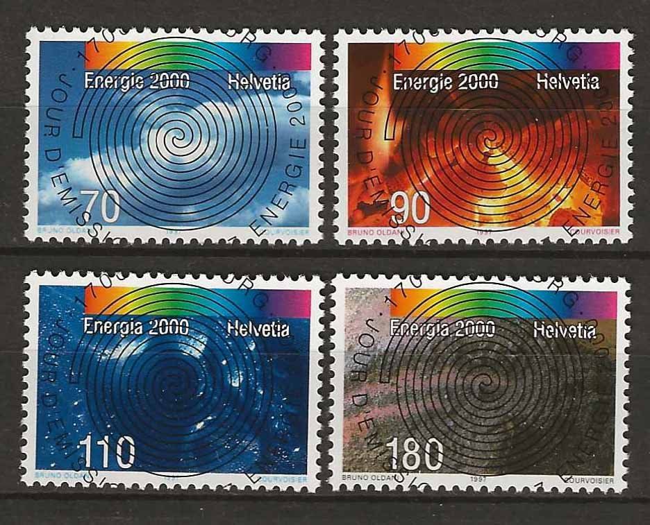 Tutti i francobolli: V922 - Energie 2000 vollstempel – Usato da Trélex venduto da Phil_Albert