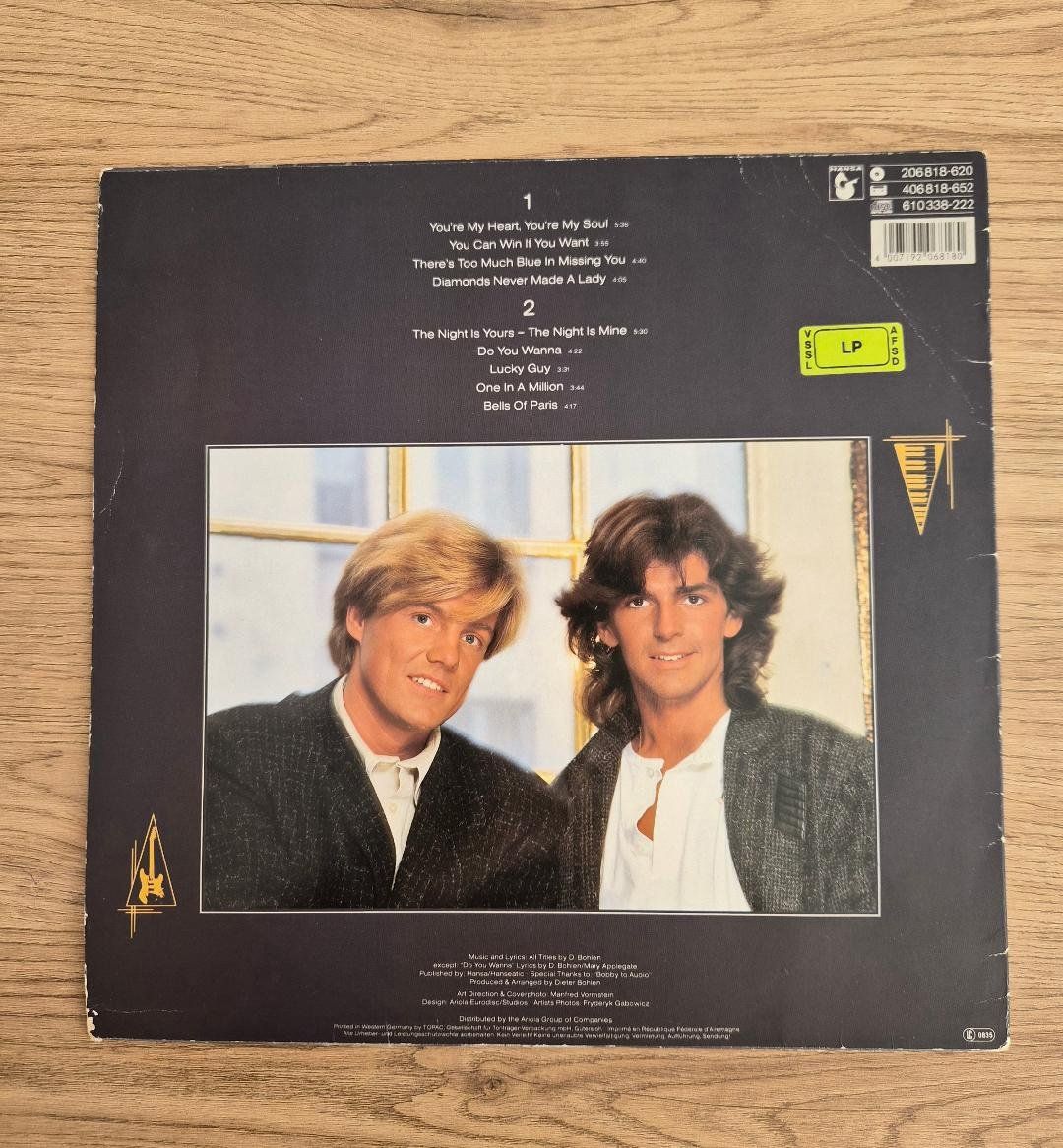 Dischi in vinile: Schallplatte / LP LP Modern Talking 'the first Album' – Usato da Dielsdorf venduto da Haesi0 1