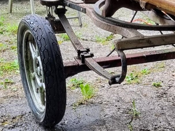 Carrozze: Leichter Einspänner mit Blinker und Beleuchtung – Usato da Bergdietikon venduto da Gabo84 6