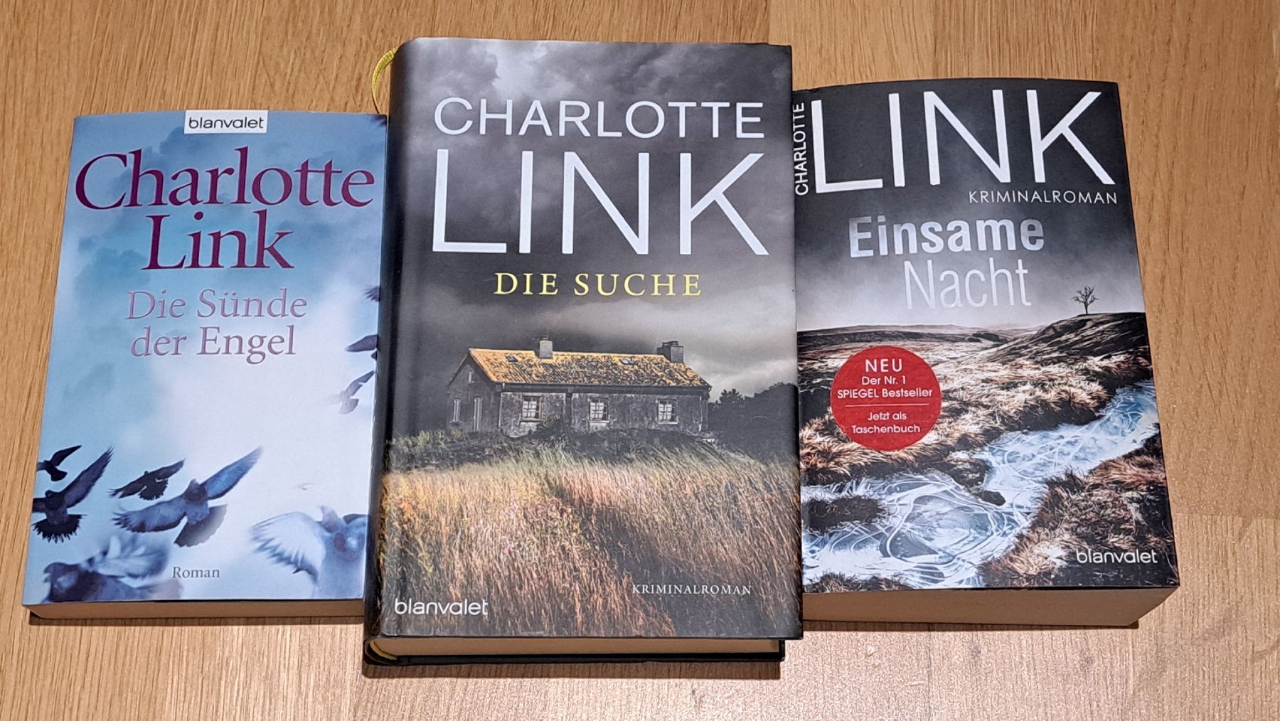Bücher: Charlotte Link Romane 3 Stück – Gebraucht aus Baar von michaelceccon87
