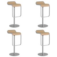 Lapalma LEM - design - set of 4 stool - Shin & Tomoko Azumi