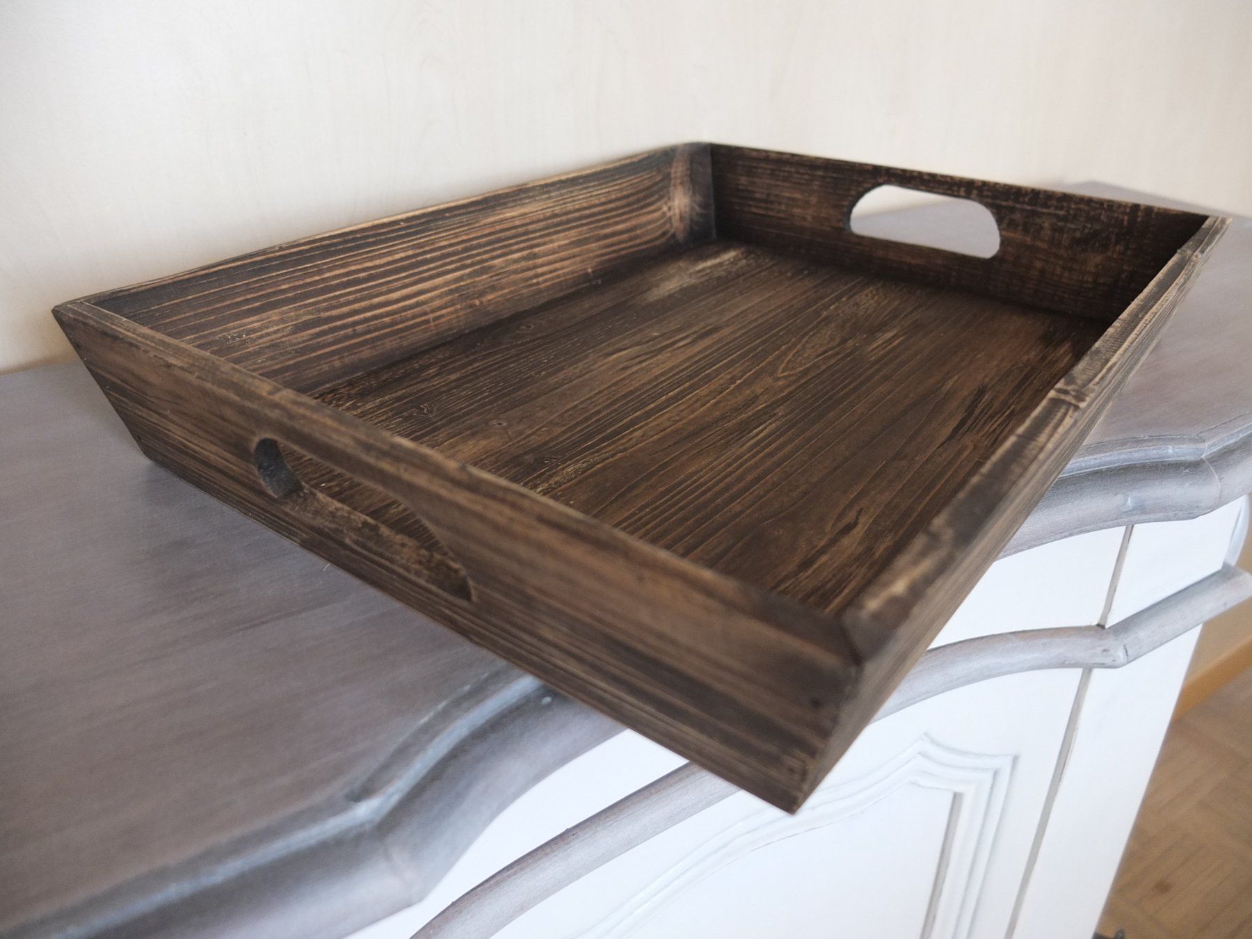 Piatti di portata: Tablett aus Holz Vintage – Usato da St. Margrethen SG venduto da Profitboerse 3