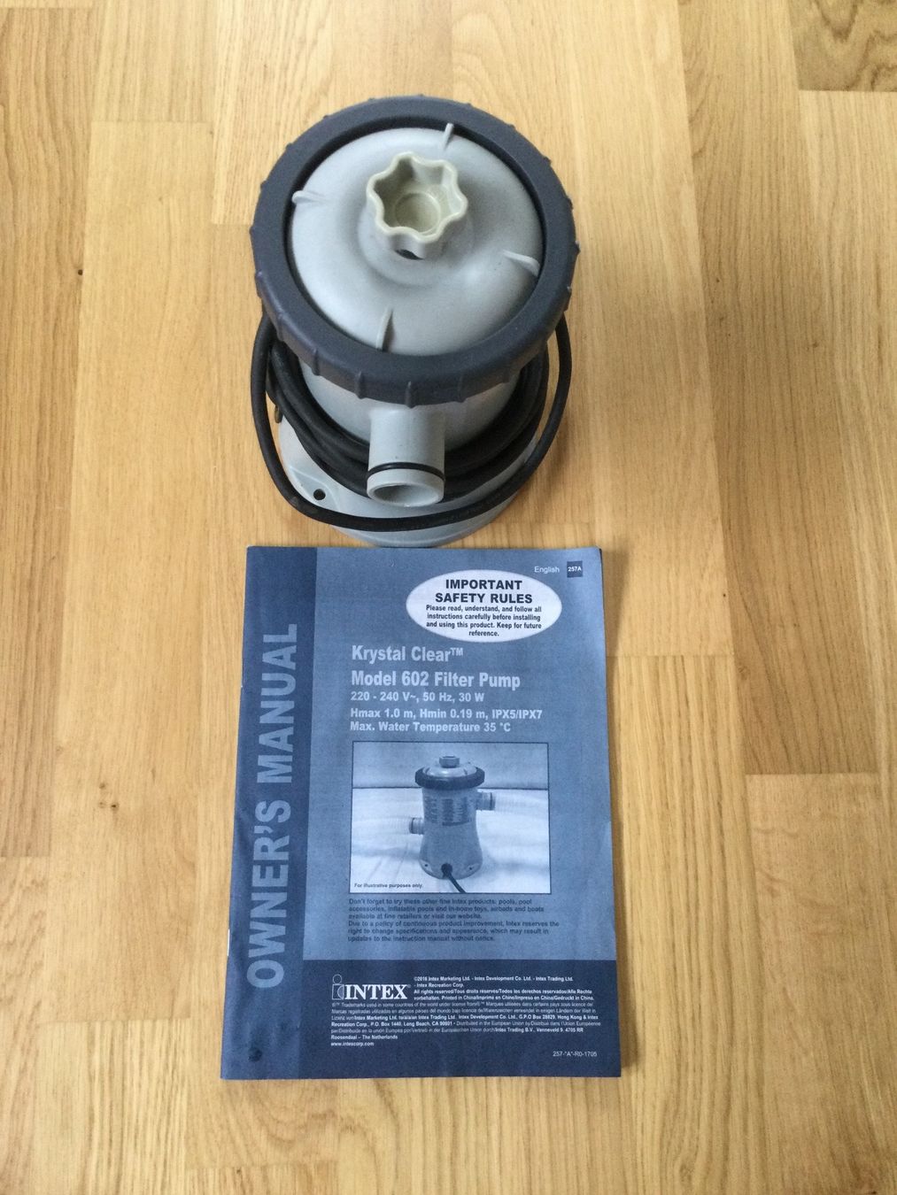 Schwimmbad-Zubehör: Filter Pumpe – Gebraucht aus Möhlin von tsc_72jj