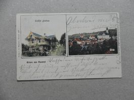 Karte Ruswil Luzern Chalet Friedau 1905