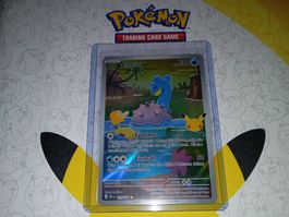 Pokémon Karte Lapras 131/128⚡Illustration SR⚡30 Jahre⚡30th⚡