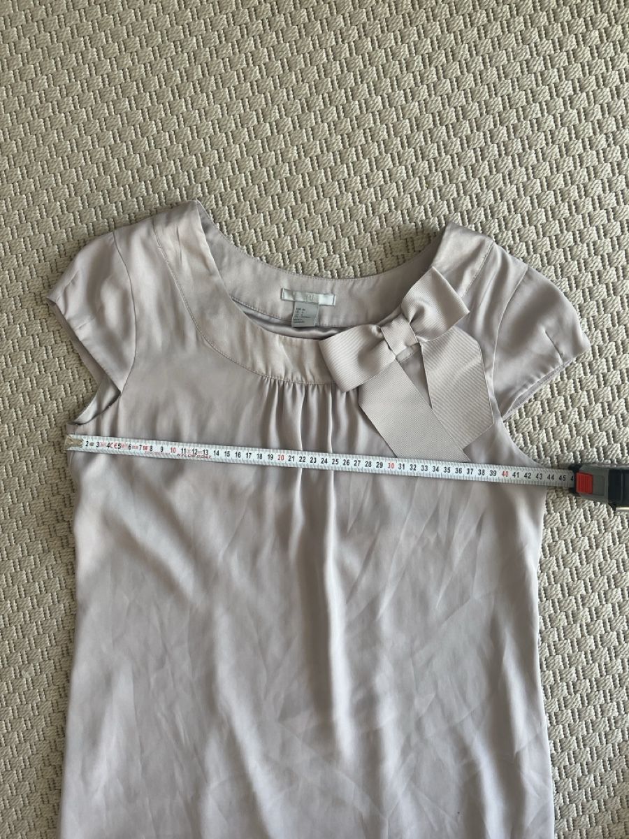 H&M Vestiti: Kleid mit Schlaufe, glänzend, H&M, 36 – Usato da Solothurn venduto da Bobesch08 5