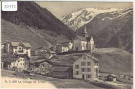 Le Village de Trient - Hotel et Eglise
