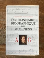 Coffret 3 volumes Dictionnaire biographique des musiciens