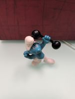 Figurine Schtroumpf haltérophile vintage 💙💪🏼🏋🏻‍♂️
