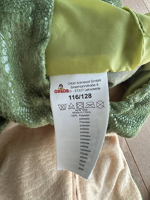 Costumi: Dinosaurier Kostüm Triceratops 116/128 – Usato da Buchs SG venduto da pessego2008 3