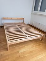 IKEA Holzbett Doppelbett 140x200 cm inkl. Lattenrost