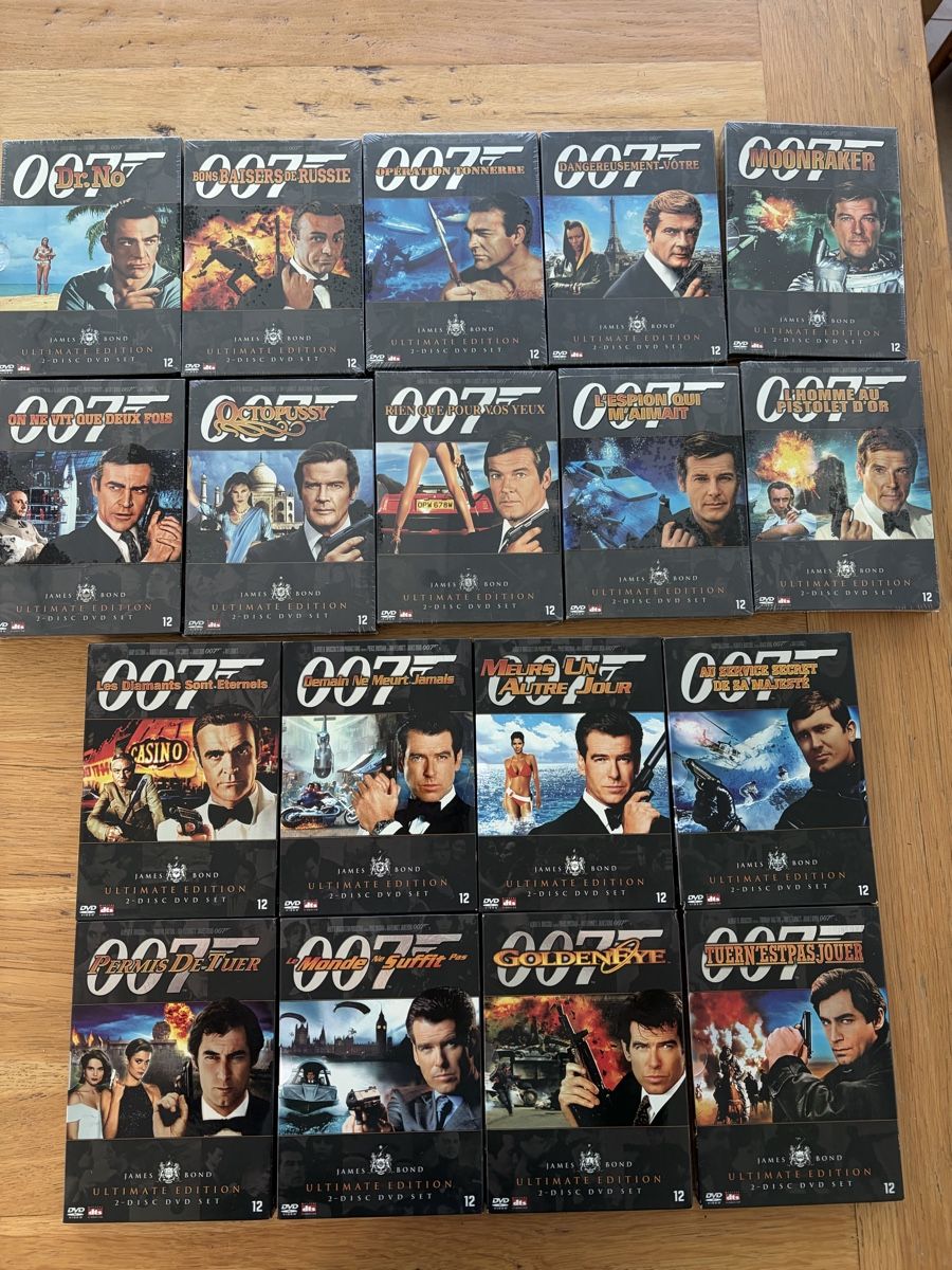 Tutti i DVDs: DVD 007 James Bond – Usato da Echallens venduto da JAR69