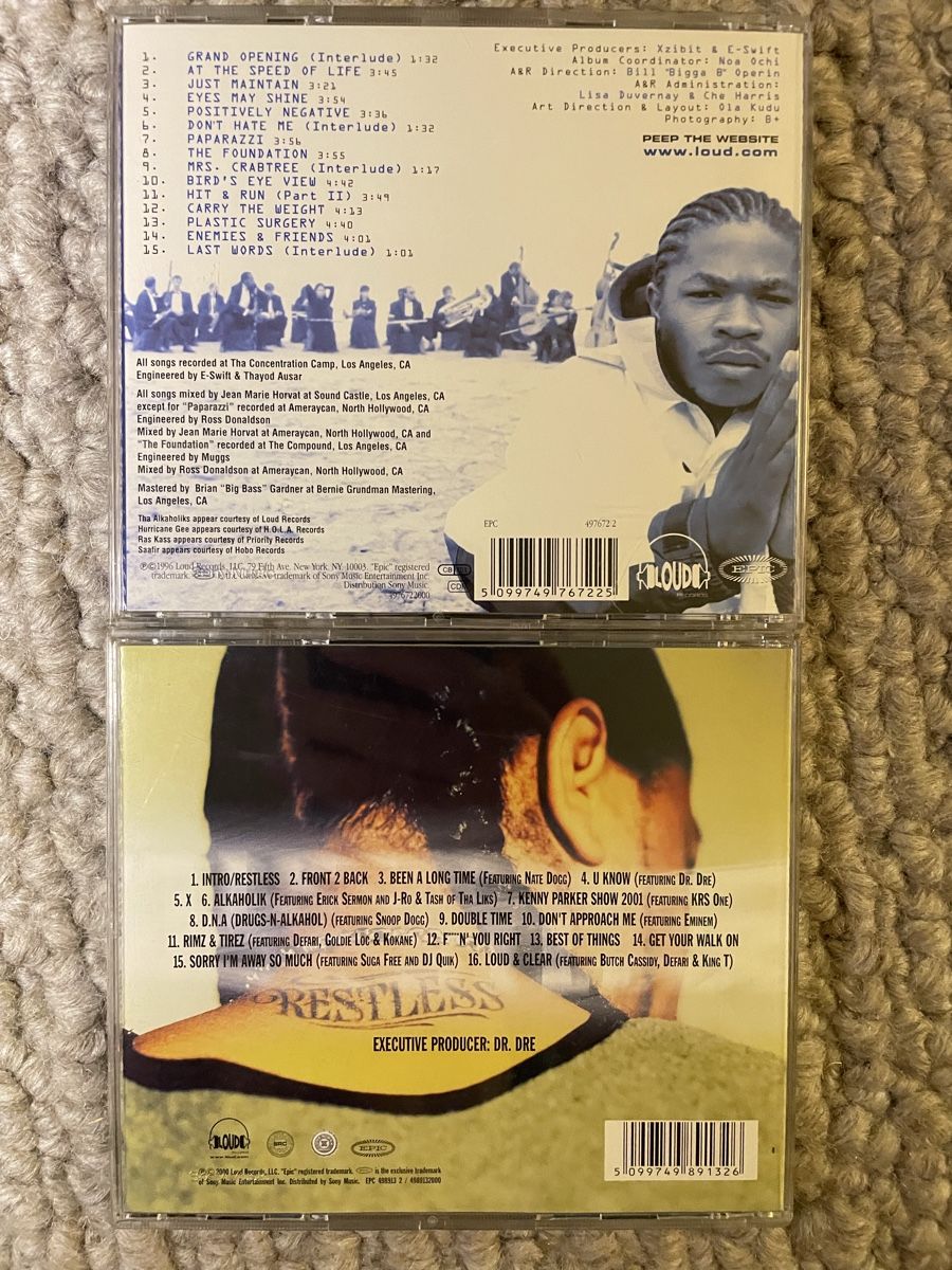CDs: 2x Xzibit – Neuf (Voir description) à Reinach AG par trigger7811 2