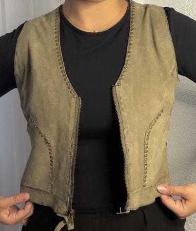 Ledergilet