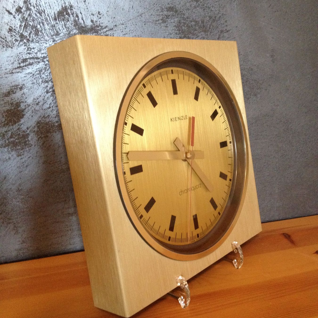 Kienzle Stand- & Wanduhren: vintage design wall clock Kienzle - Chronoquartz – Defekt aus Vuiteboeuf von broticaire 1