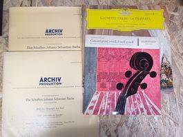 Schallplatte Bach, Verdi, Vivaldi