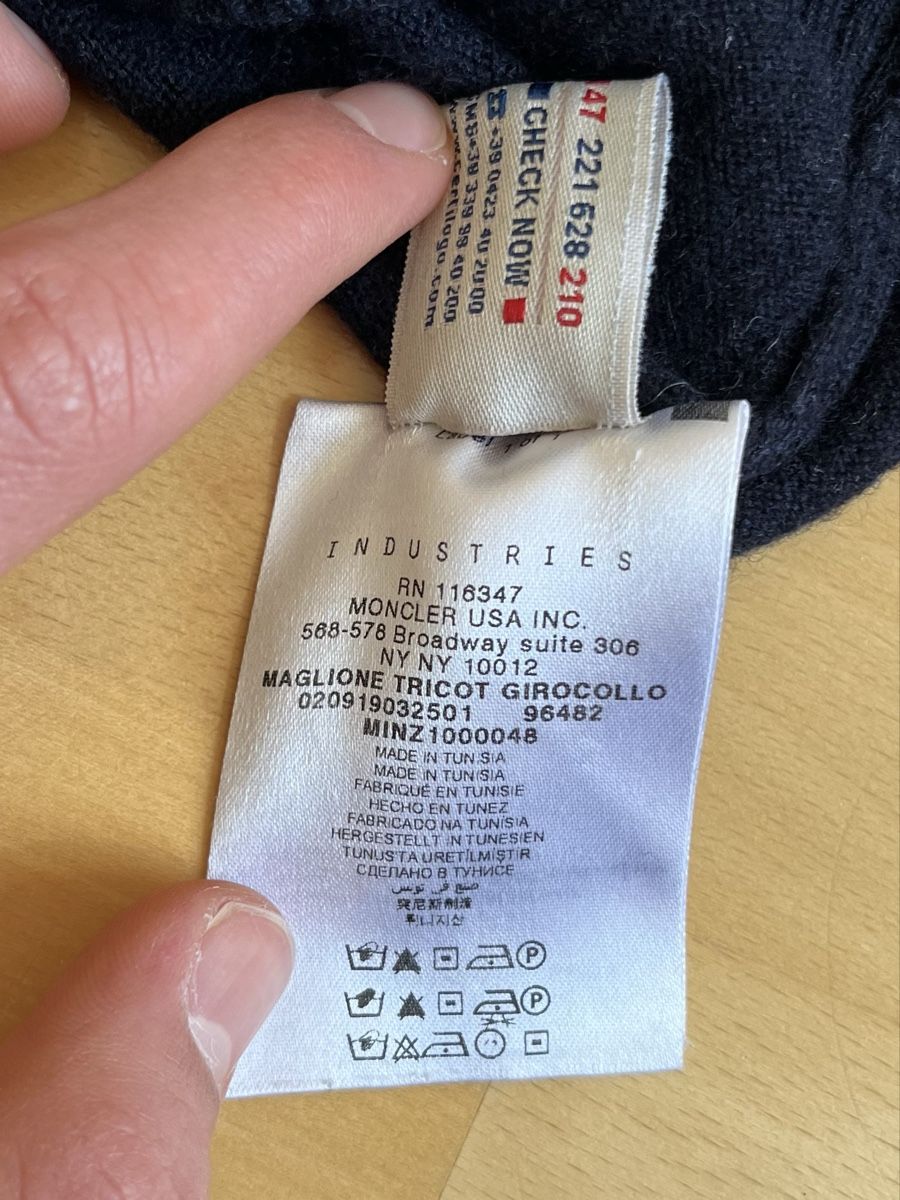 Moncler Maglioni & Felpe: Originaler Moncler Strickpullover – Usato da Zürich venduto da domeka 4