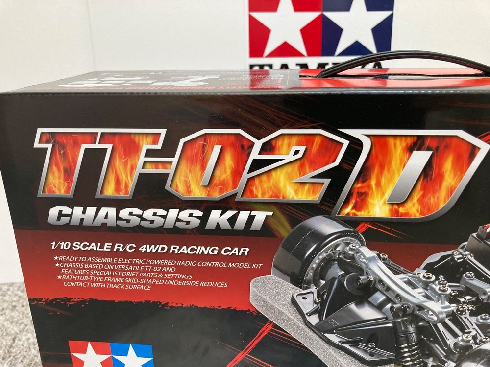 Tamiya TT-02D Chassis Kit DRIFT Spec RC-Modell 1:10 (NEU) (Neu und ...