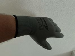 100 Paar PU Arbeitshandschuhe Asatex Grösse 9/L