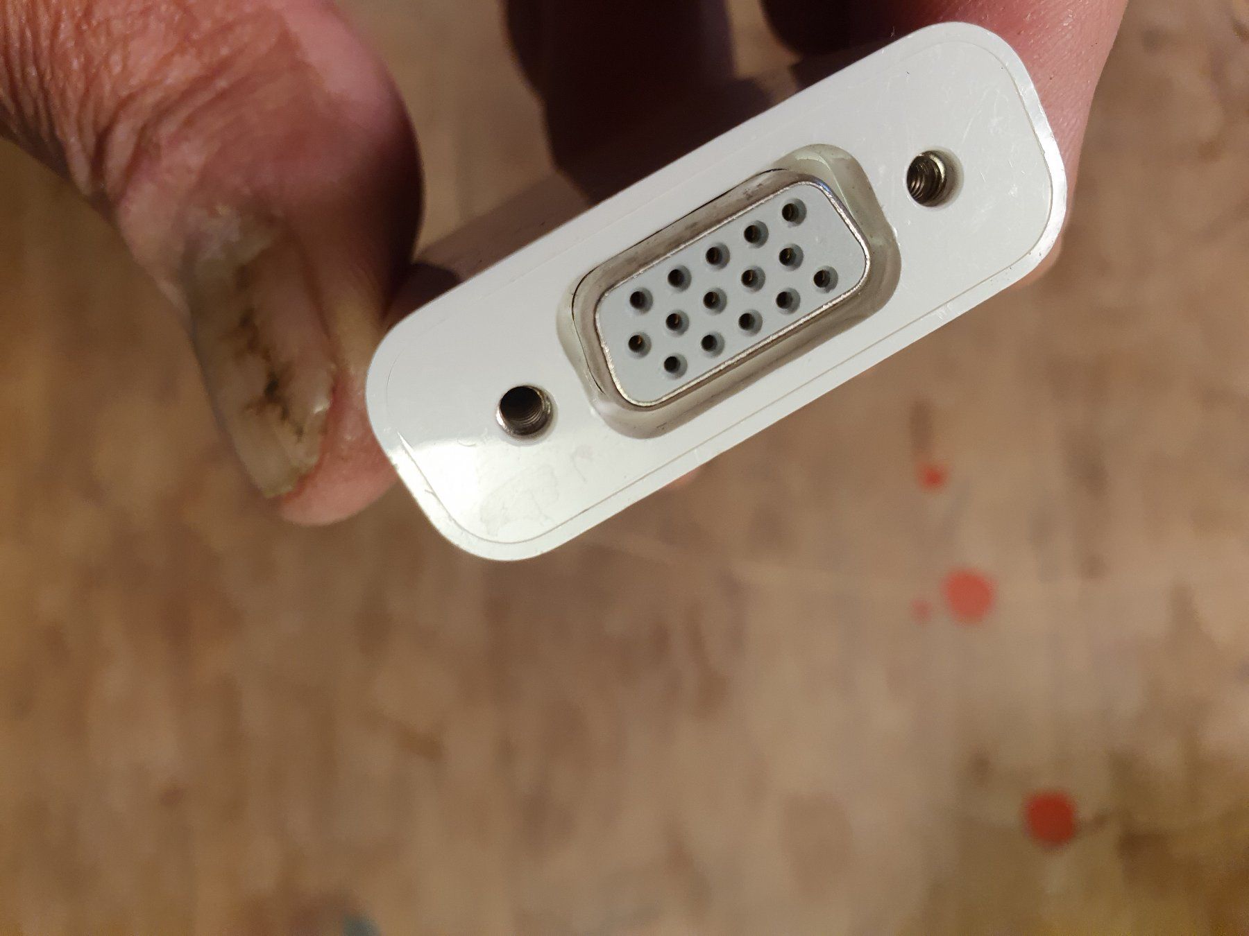 Apple Unità & Adattatore: VGA zu Displayport Apple Adapter – Usato da Zürich venduto da loosebone 2