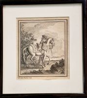 DESSIN A L'ENCRE 18EME SIÈCLE SIGNÉ ADRIANS BUSTHER ?