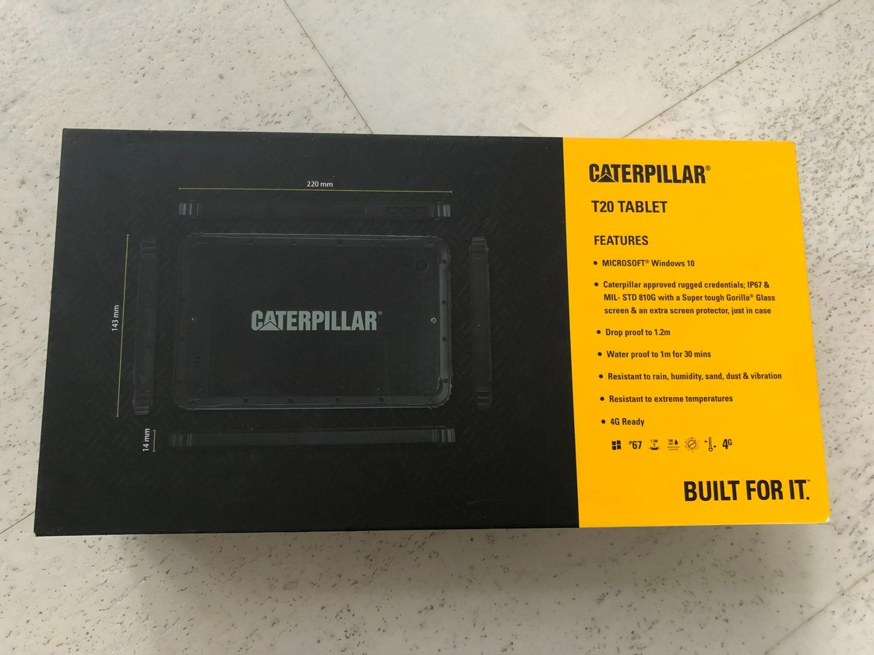Tablet PC: CAT T20 Windows Tablet, robust, IP67, 4G mit Hülle – Usato da Schwyz venduto da lea_haefliger 3