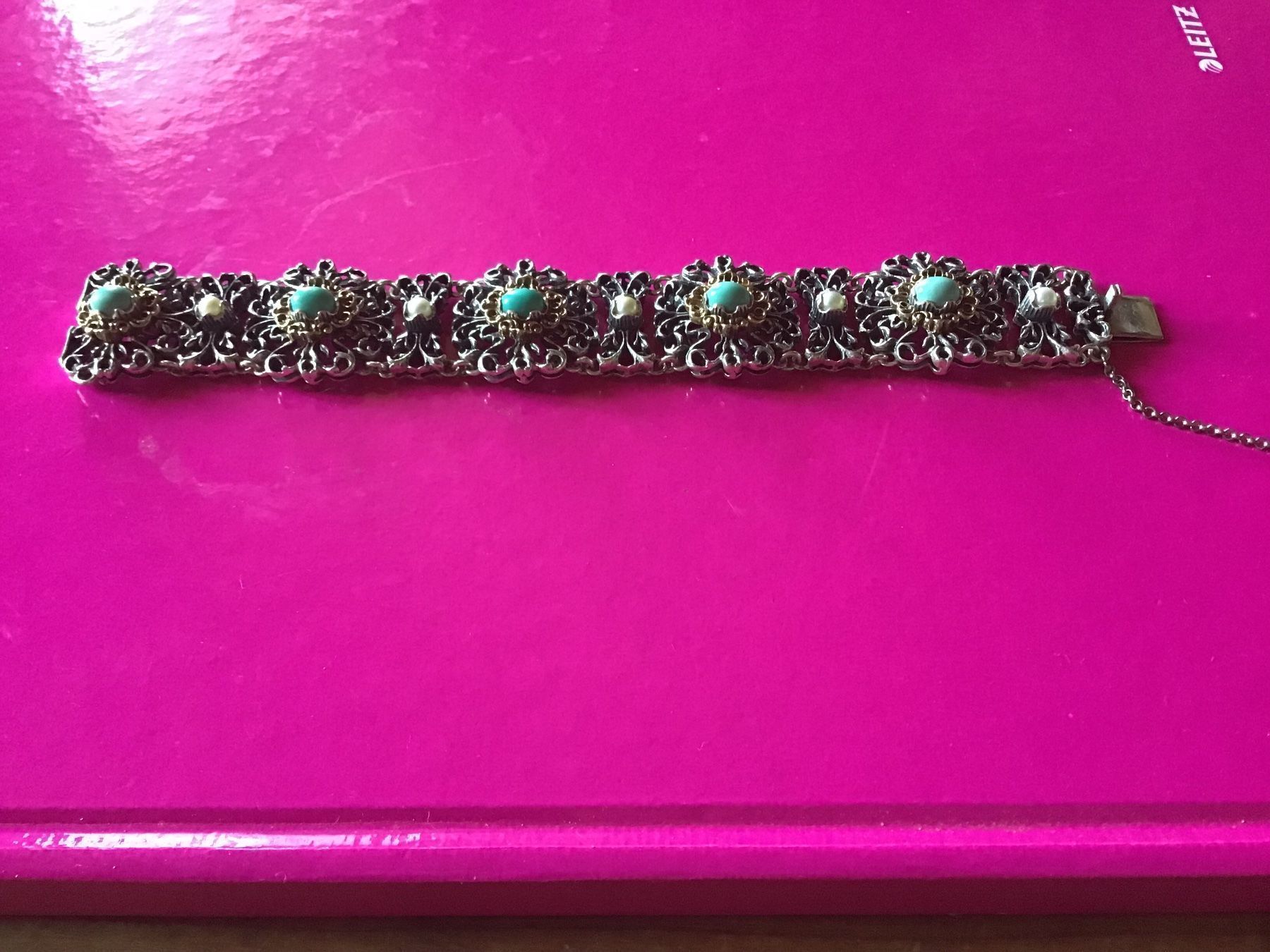Bracciali & Braccialetti: Altes prunkvolles Silber Armband – Usato da St. Gallen venduto da Goldlilly 6
