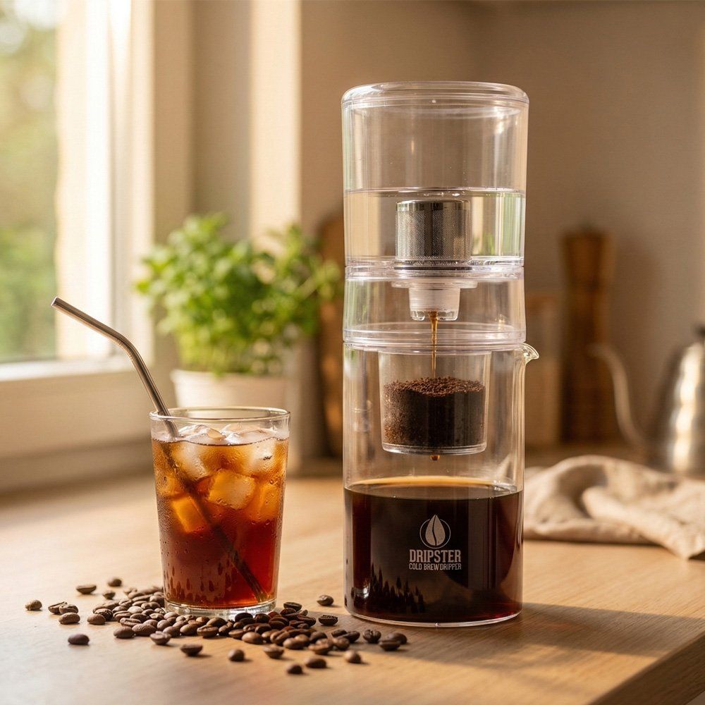 Macchine per caffè & Macchine per espresso: DRIPSTER - dripdrip 2-in-1 Cold Brew Dripper - 600ml – Nuovo e nell'imballaggio originale da Wallenwil venduto da toesstal-vertrieb