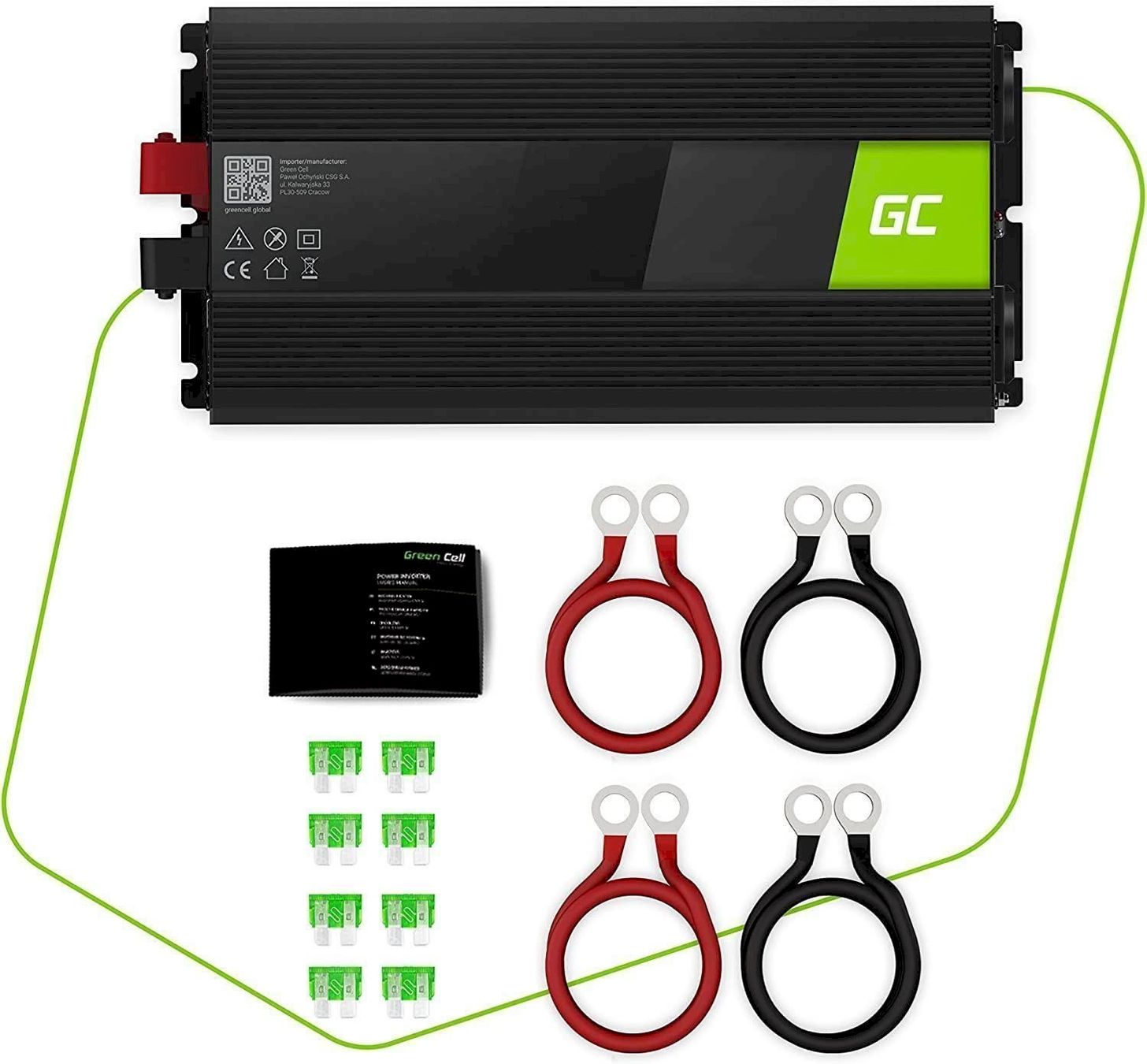 Spannungswandler: Green Cell 2000W/4000W Inverter INV11 – Neu und originalverpackt aus Bottighofen von zaap 1