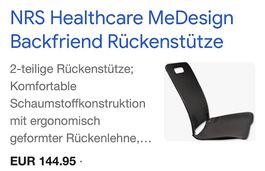 "Backfriend" Rückenstütze / Sitzeinlage