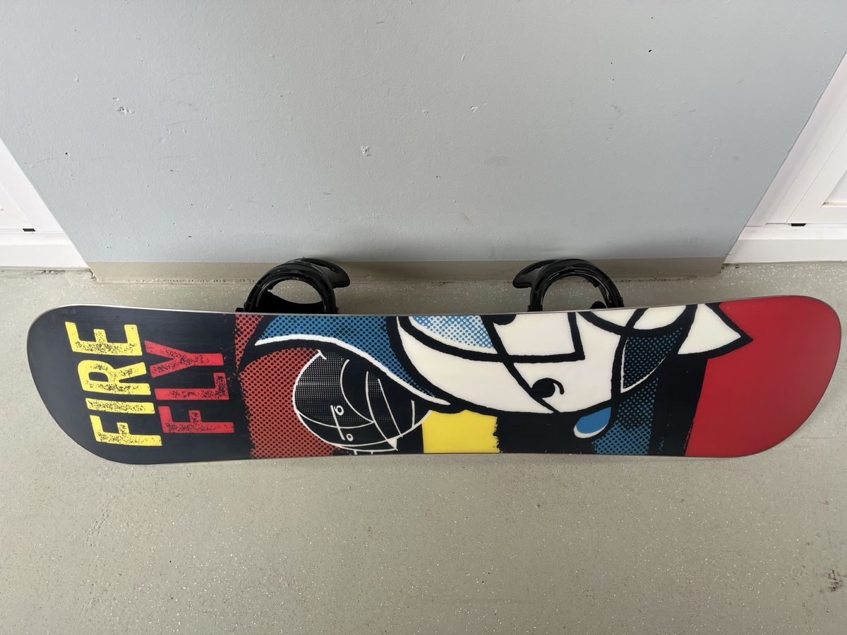 Board: Top Firefly Snowboard 120cm inkl. Nidecker Bindung – Usato da Horgen venduto da pupcia01 5