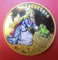 Sammlerstück: Medaille "Froschkönig" Deutschland 2014