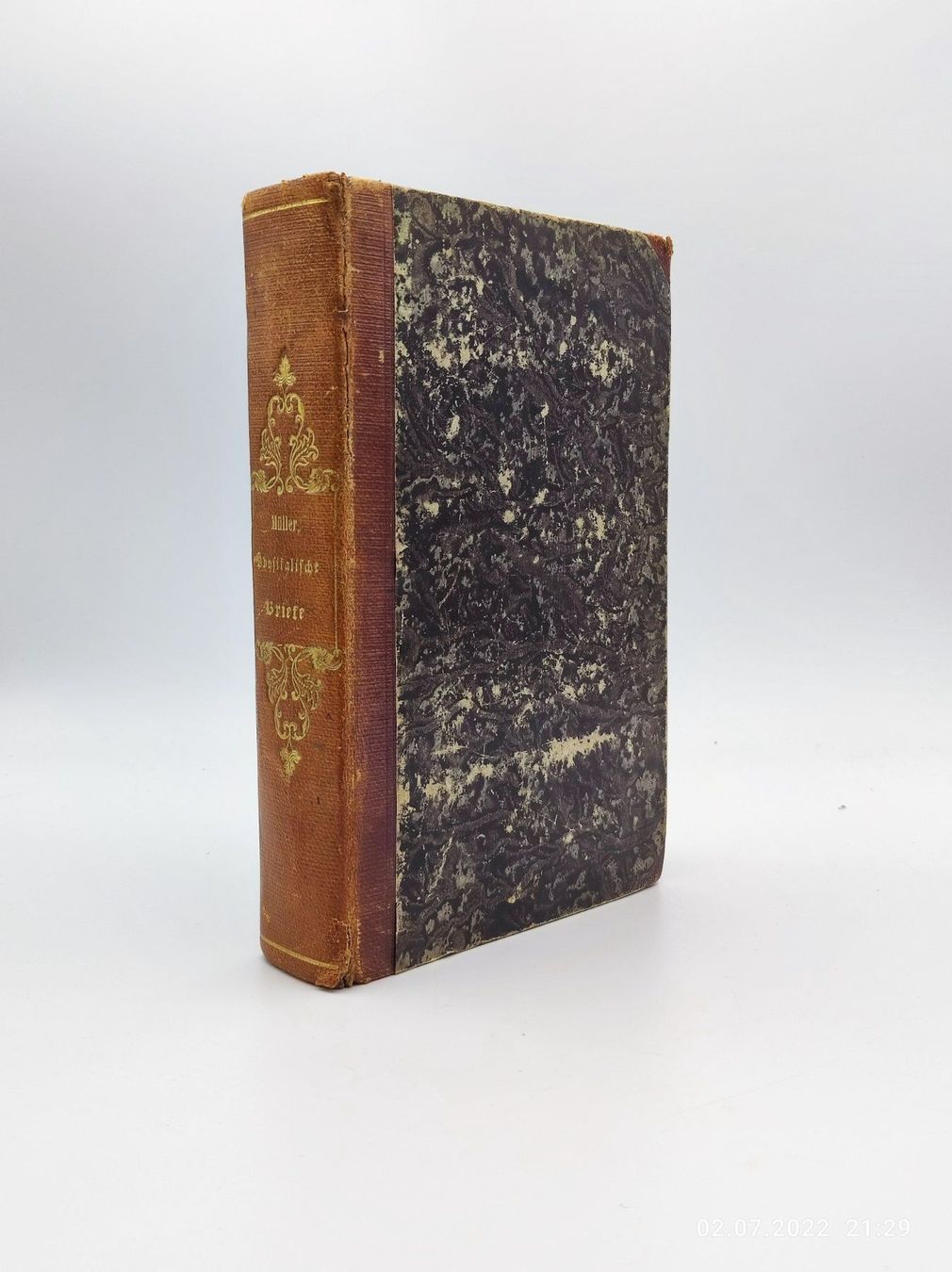 Libri: PHYSIKALISCHE BRIEFE - MÜLLER - 1851 – Usato da Goldach venduto da Gaip 2