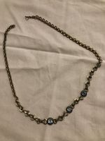 Vintage - Collier mit blauen Steinen