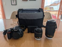 Nikon D5600 Double Kit (18-55mm VR + 70-300mm)