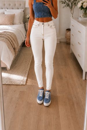LBMM Damen Jeans Gr. 36 – Baumwolle/Elasthan – Slim Fit
