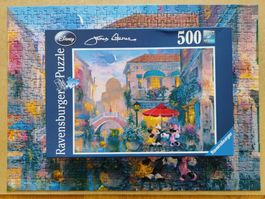 Ravensburger Puzzle 500 Teile Minnie und Mickey in Venedig
