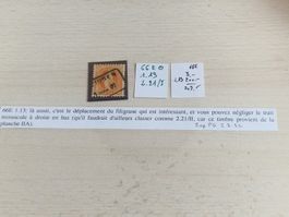 Stehende 66E mit Abart 1.13, Top, ab 1.-
