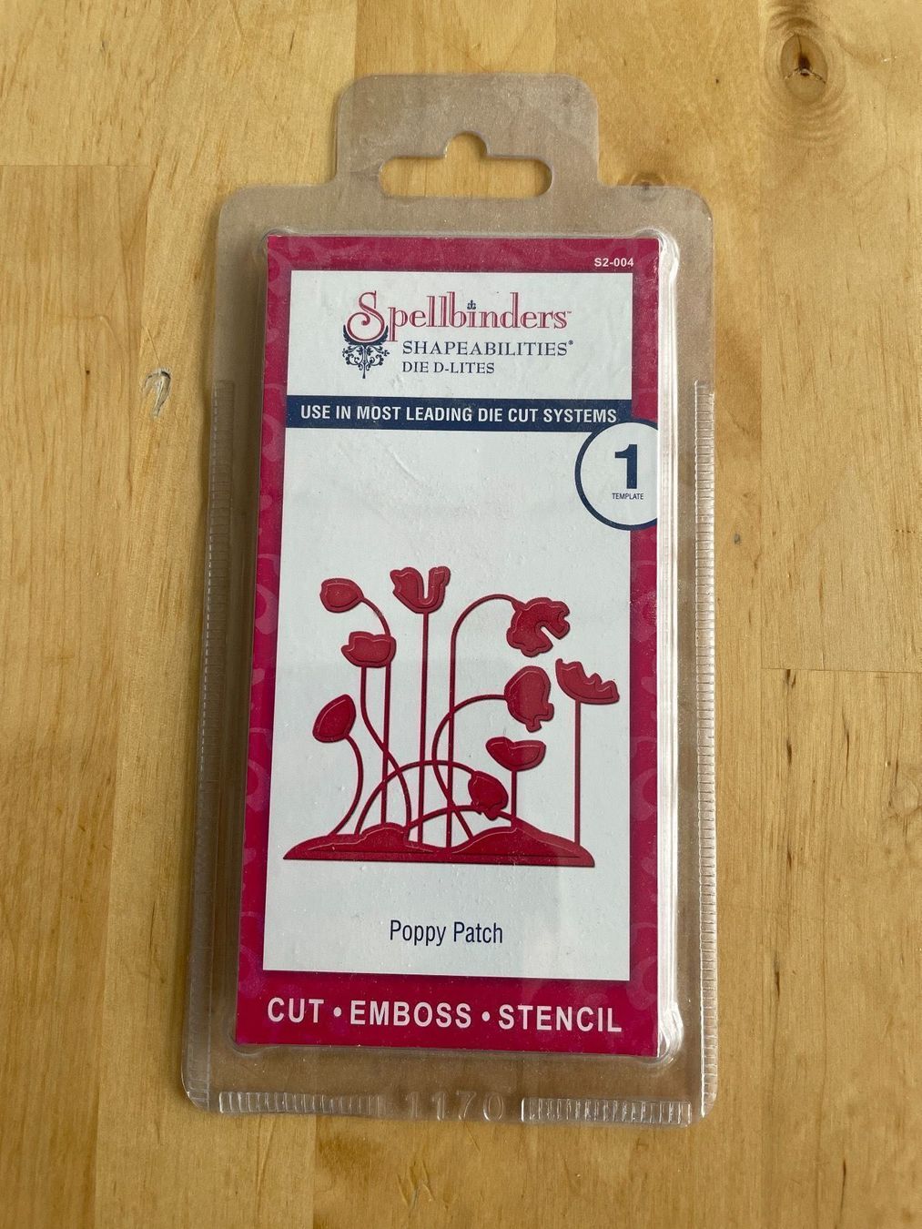 Sciablone: Spellbinders Präge- und Stanzschablone – Nuovo e nell'imballaggio originale da Bern venduto da Zeiseli