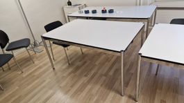 Rarer USM-Tisch 150 cm x 100 cm - Perlgrau "weiss"