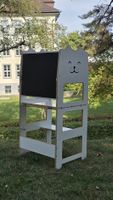Lernturm mit Tisch Holz weiss guter Zustand