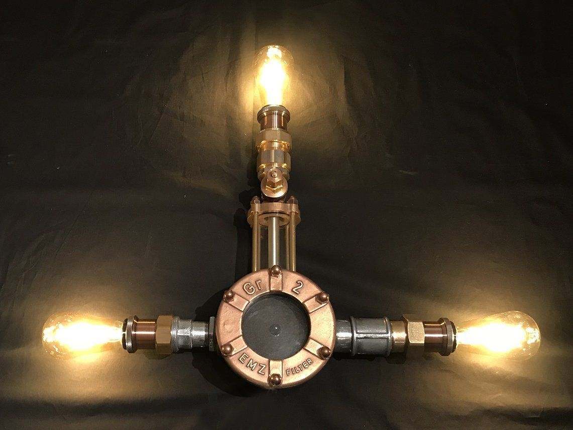 Lampade: Wandlampe Industrial Style Design – Nuovo (secondo la descrizione) da Adliswil venduto da dsan-art