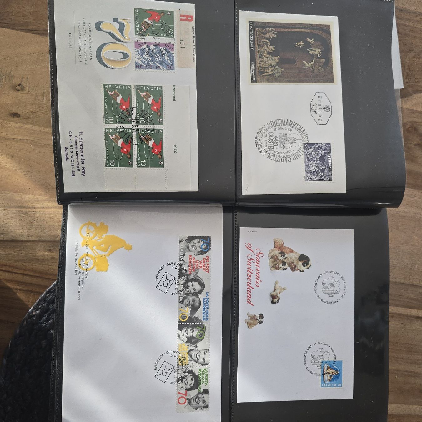 Alle Briefmarken: Briefmarken- + Ersttagsbriefesammlung – Neu (gemäss Beschreibung) aus Wil SG von gtferrari 1