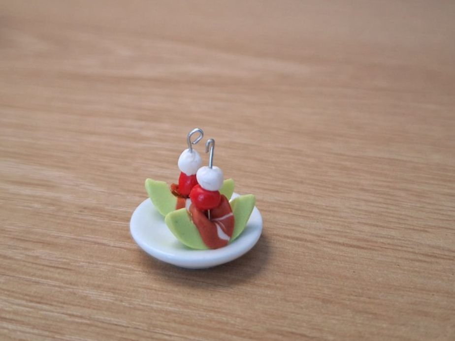 Puppenhäuser & -möbel: Handmade Melonen mit Rohschinken, Puppenhaus – Neu (gemäss Beschreibung) aus Zürich von HandmadeTinyFood 3