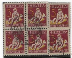 45c PJ 1927 Commem.Pestalozzi